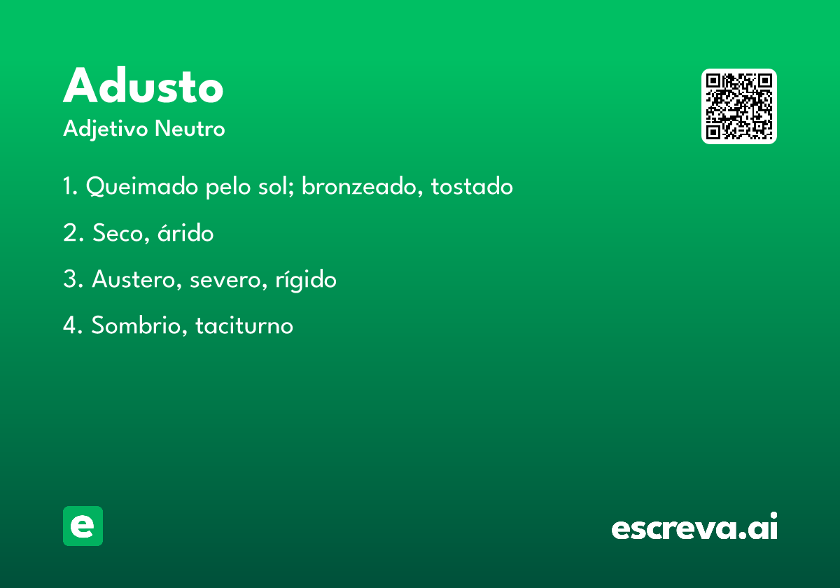 adusto