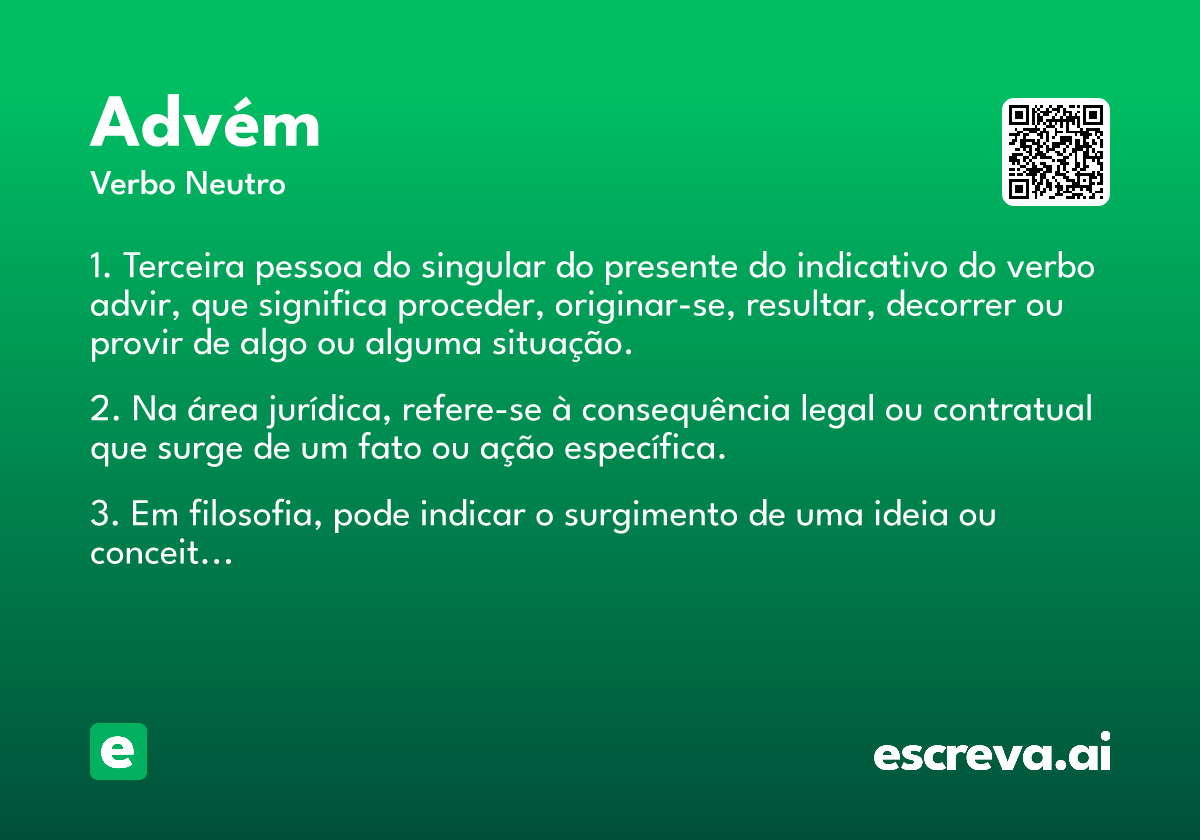advém