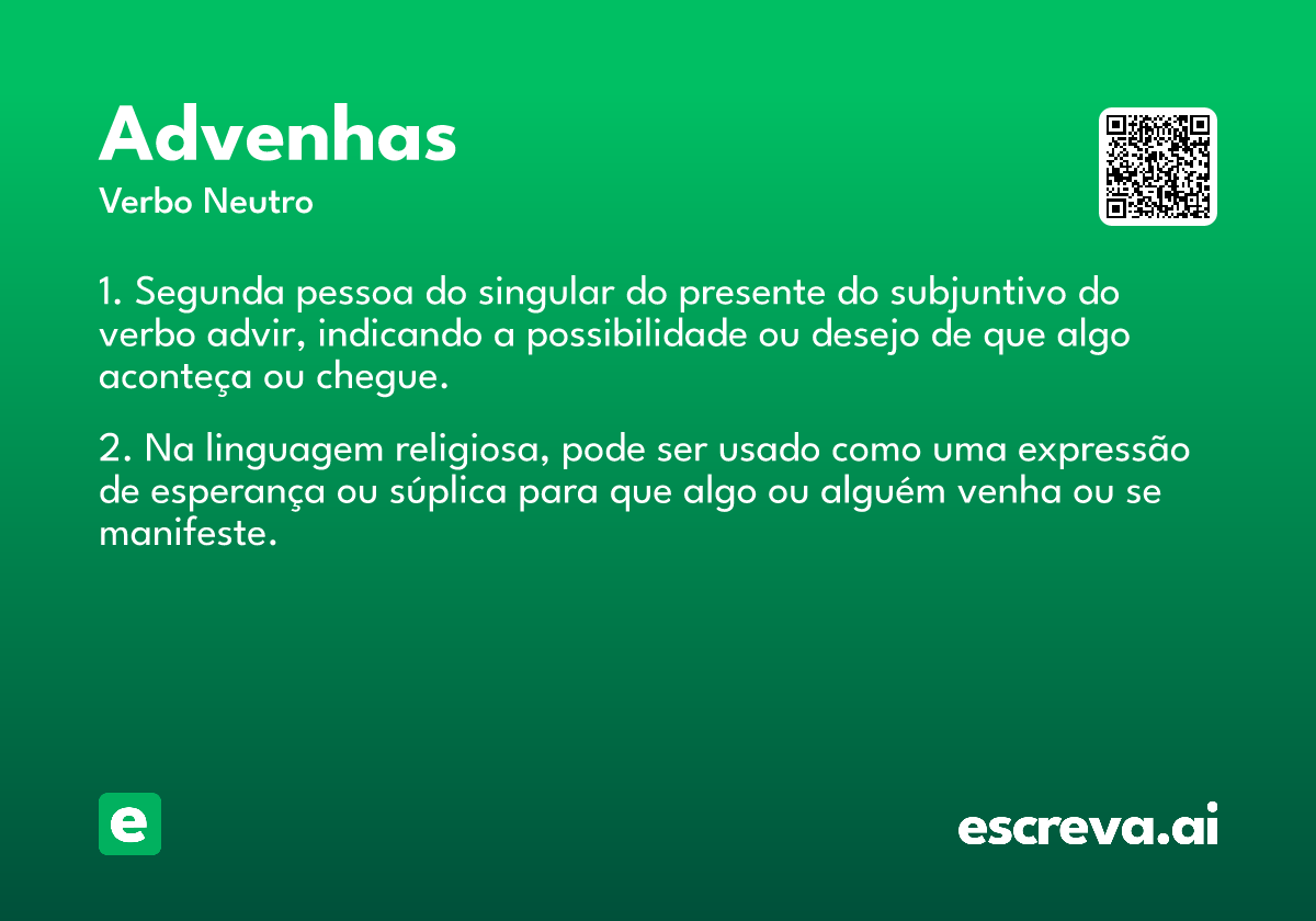 advenhas