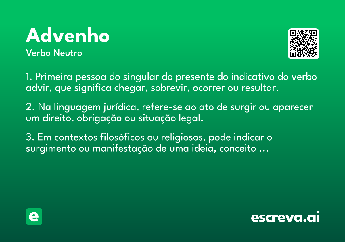 advenho