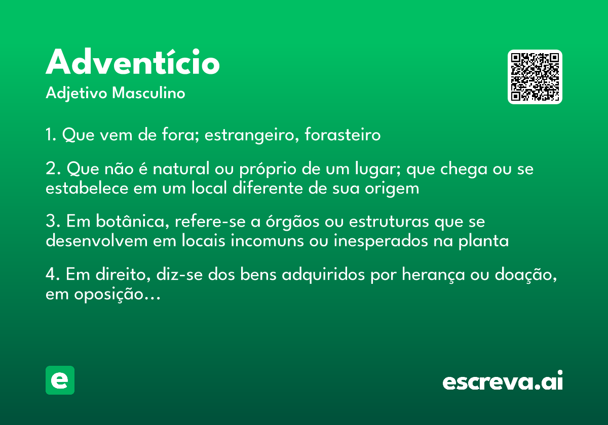 adventício