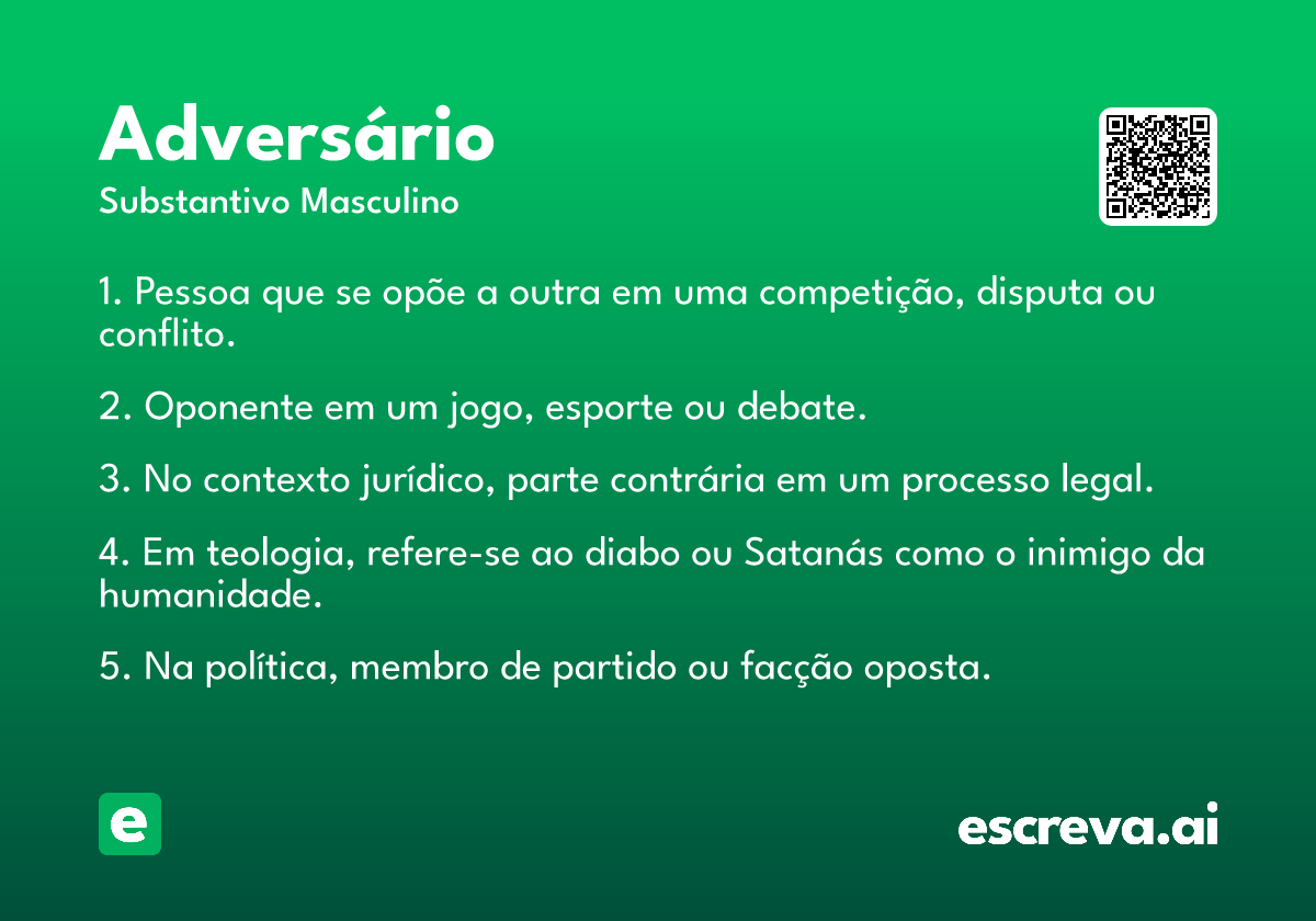 adversário