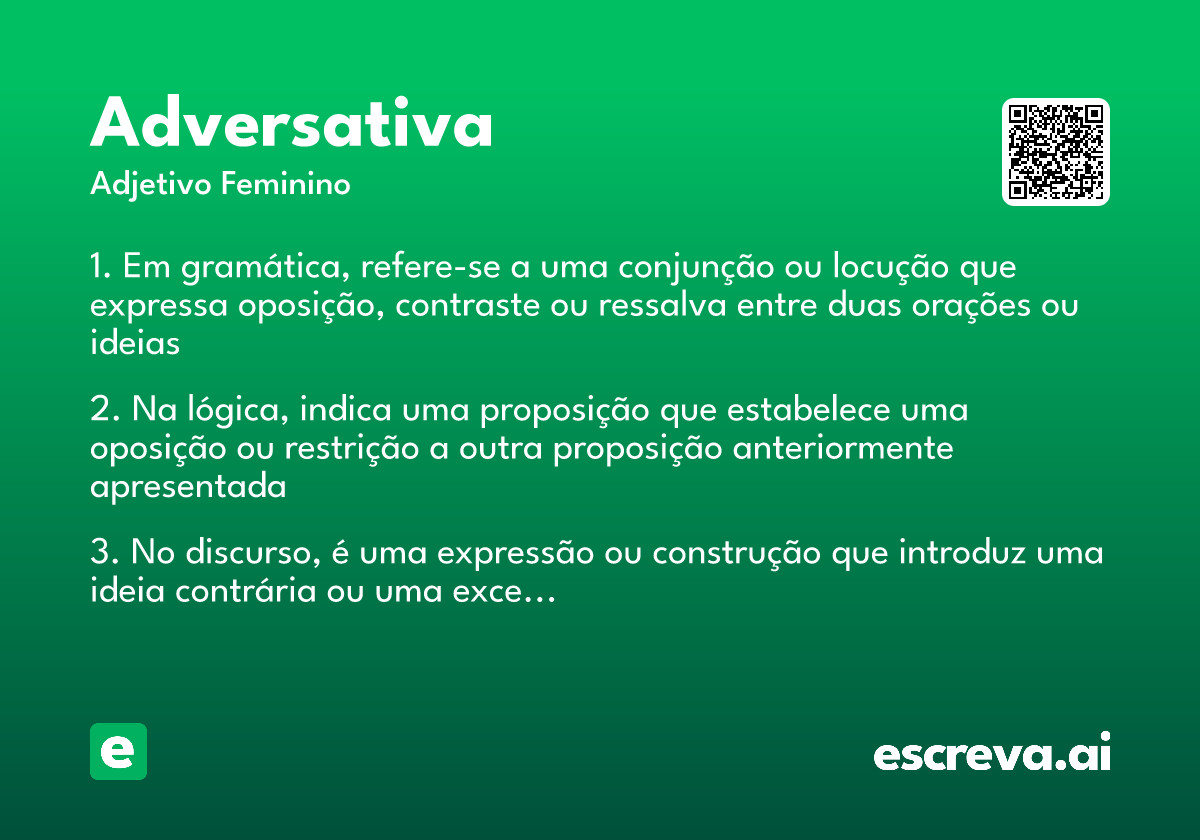 adversativa