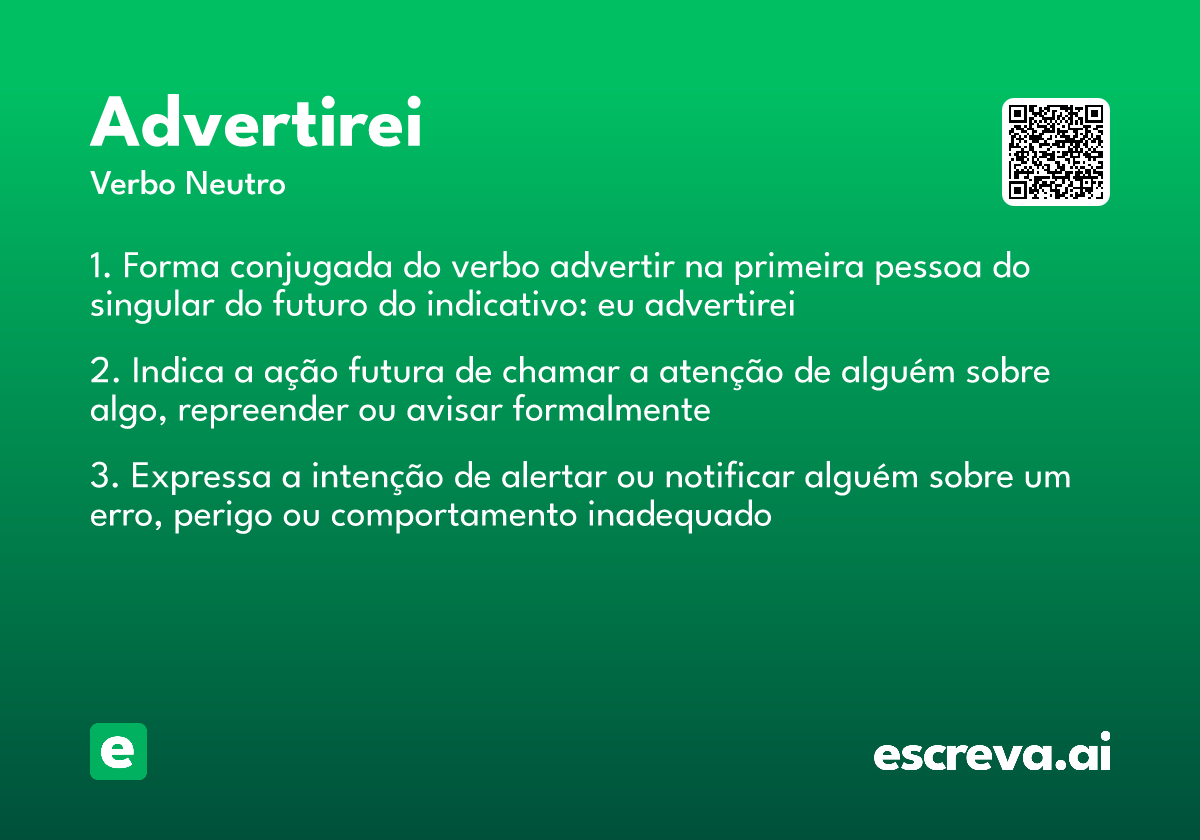 advertirei