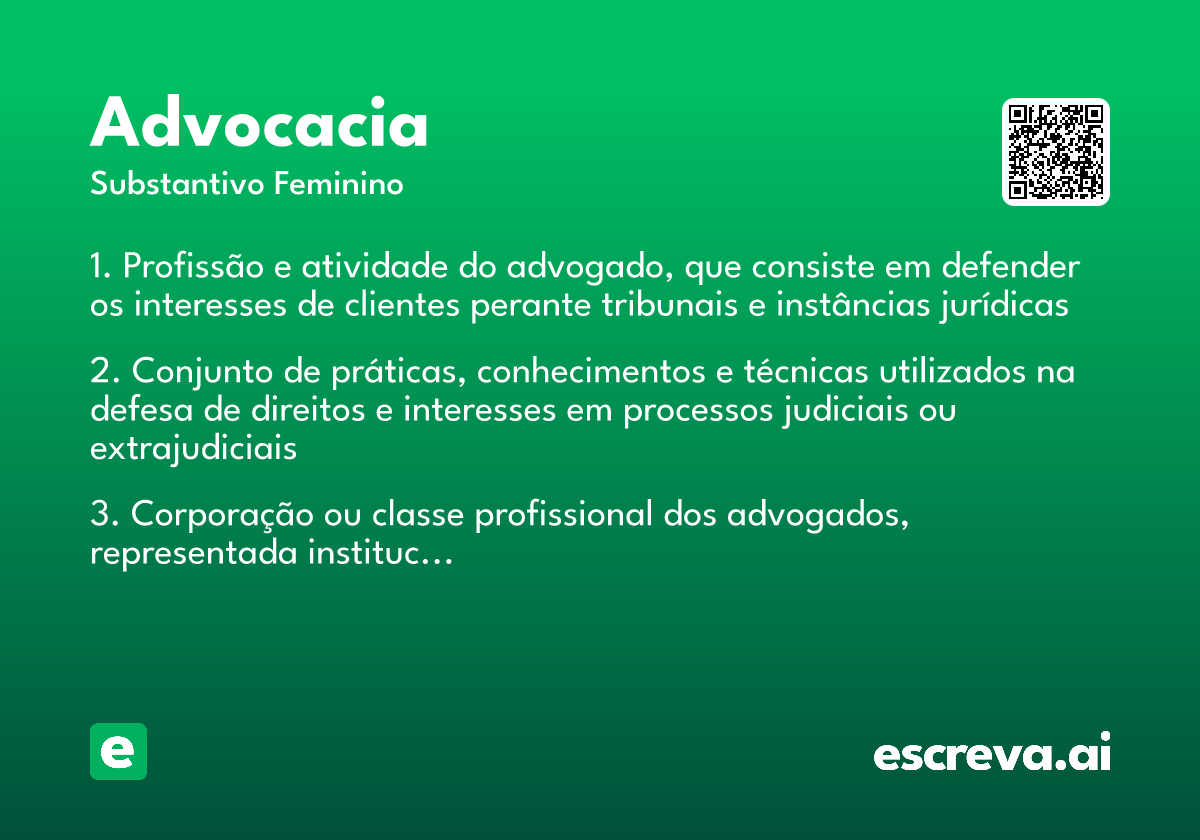 advocacia