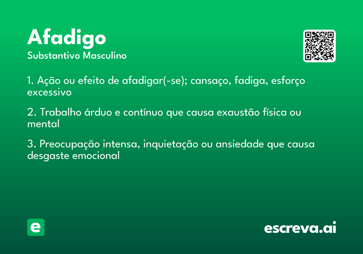 afadigo