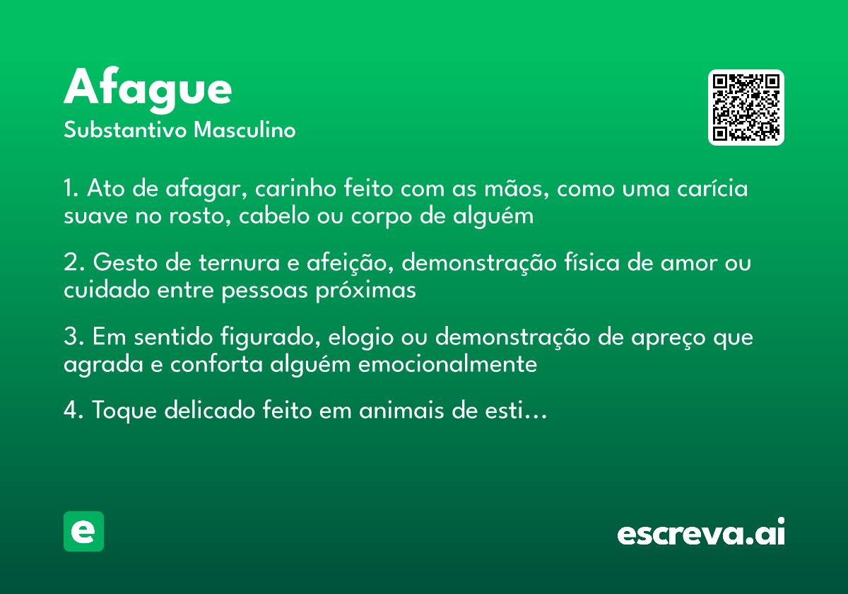 afague