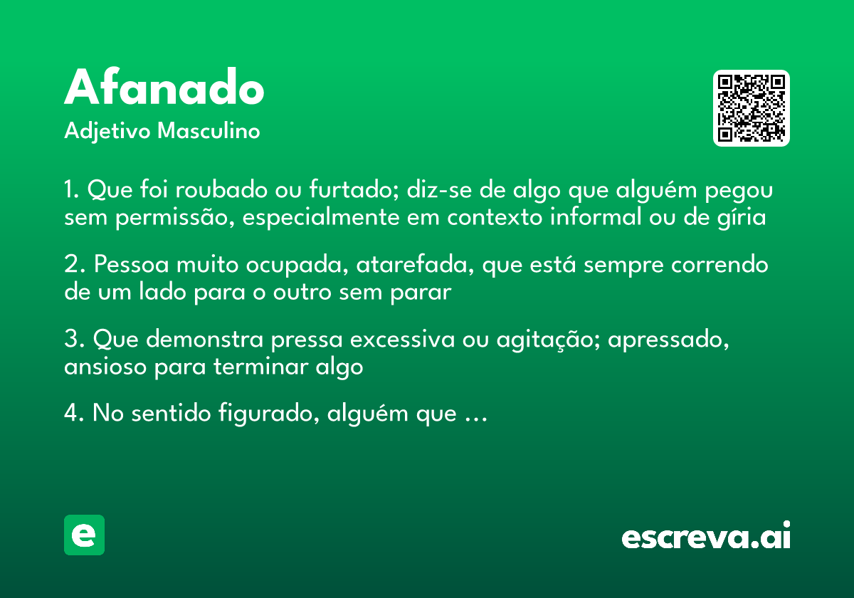 afanado