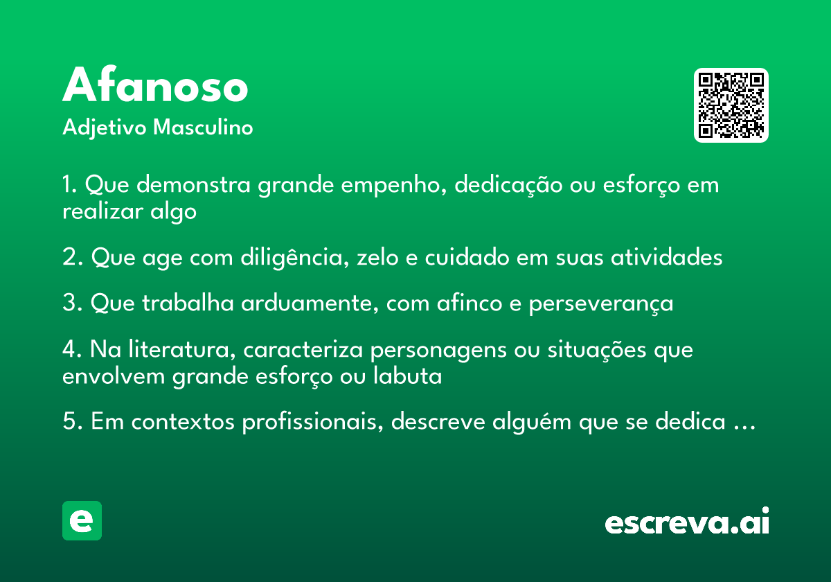 afanoso