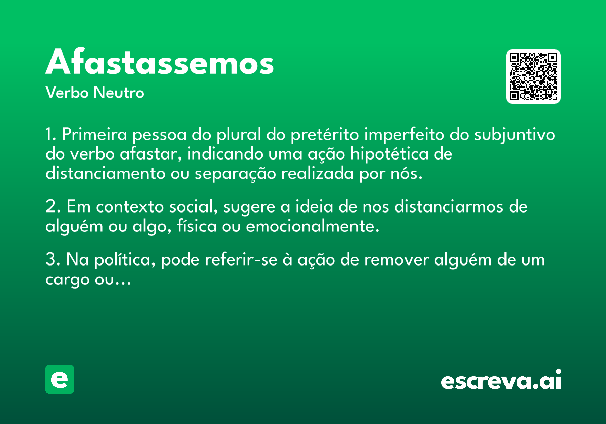 afastassemos