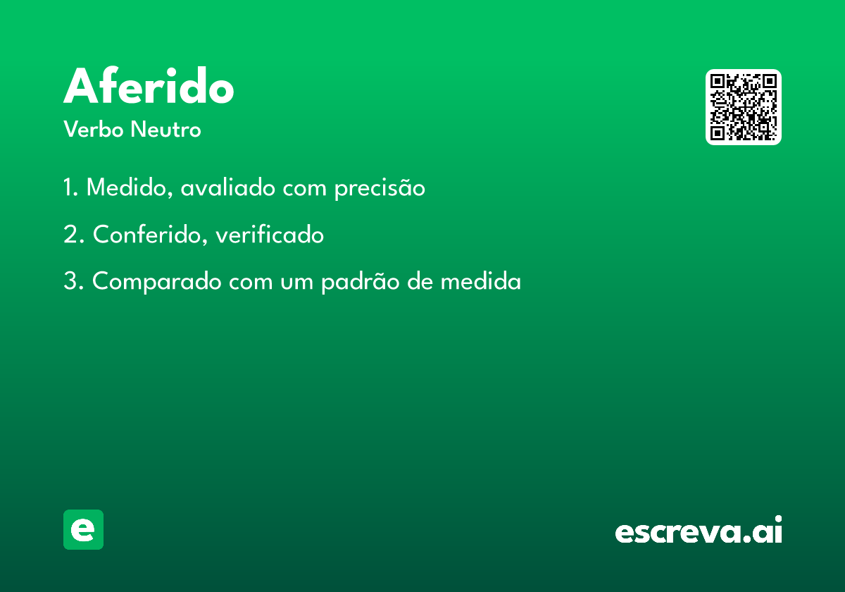 aferido