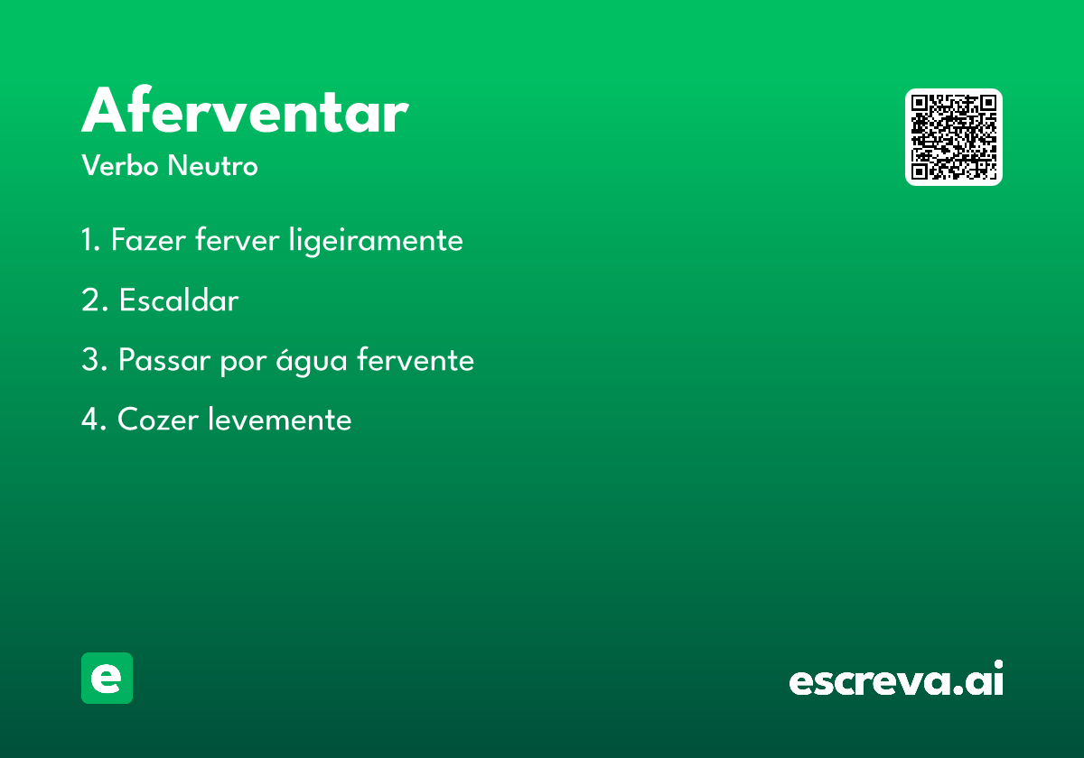 aferventar