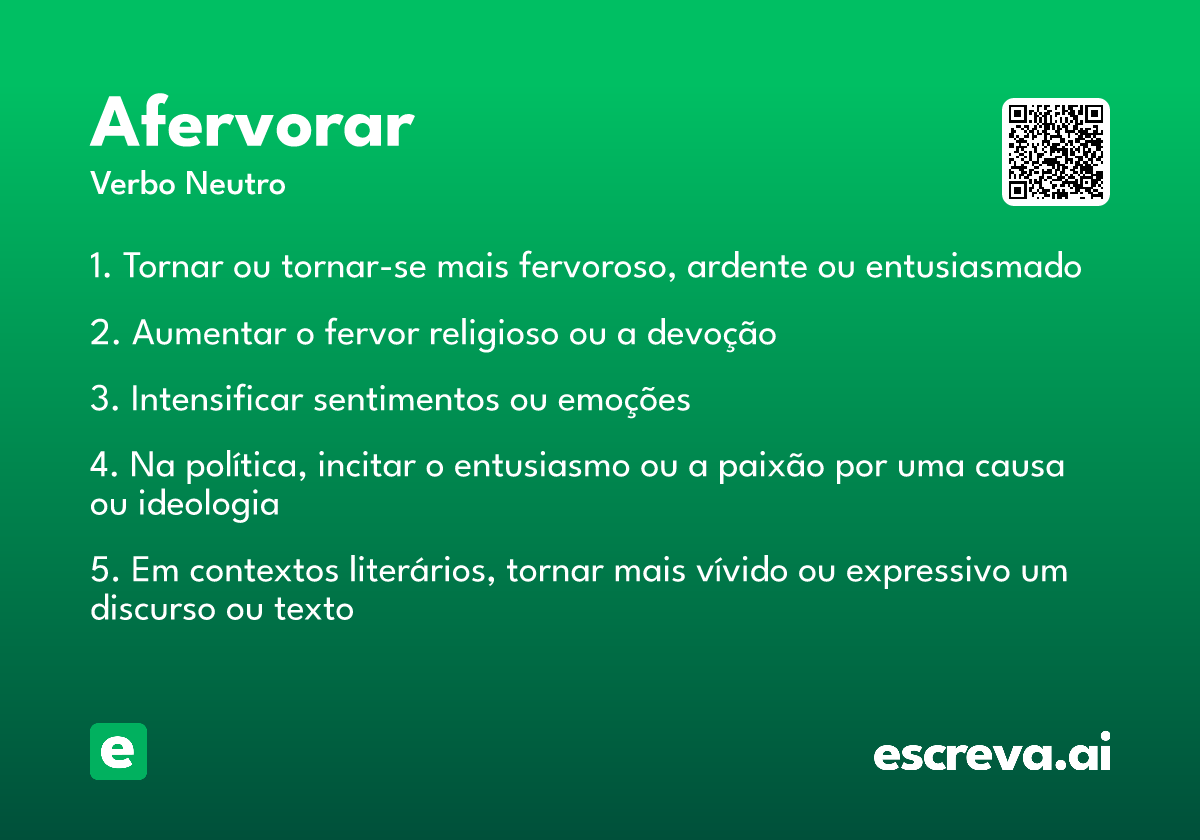 afervorar