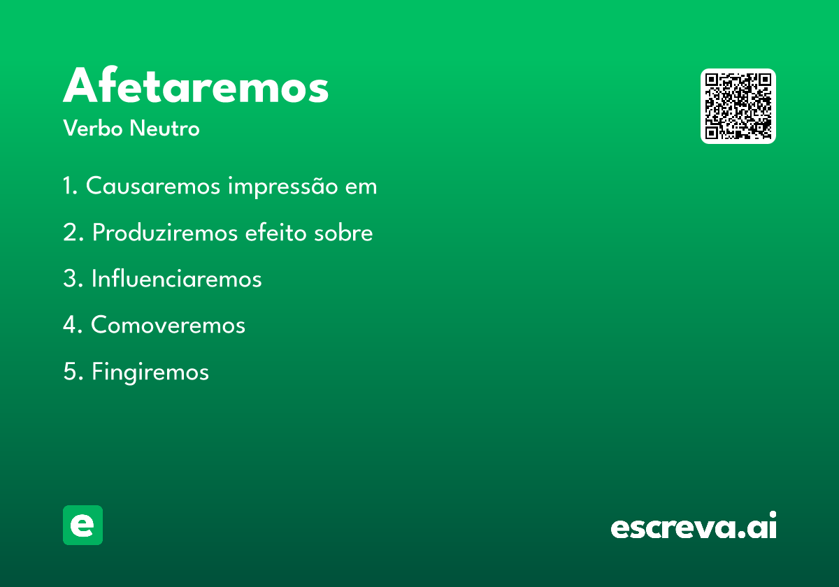 afetaremos