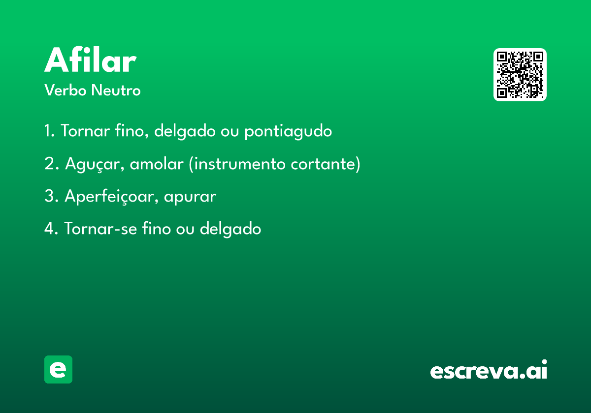 afilar