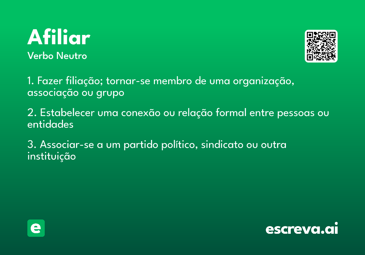afiliar