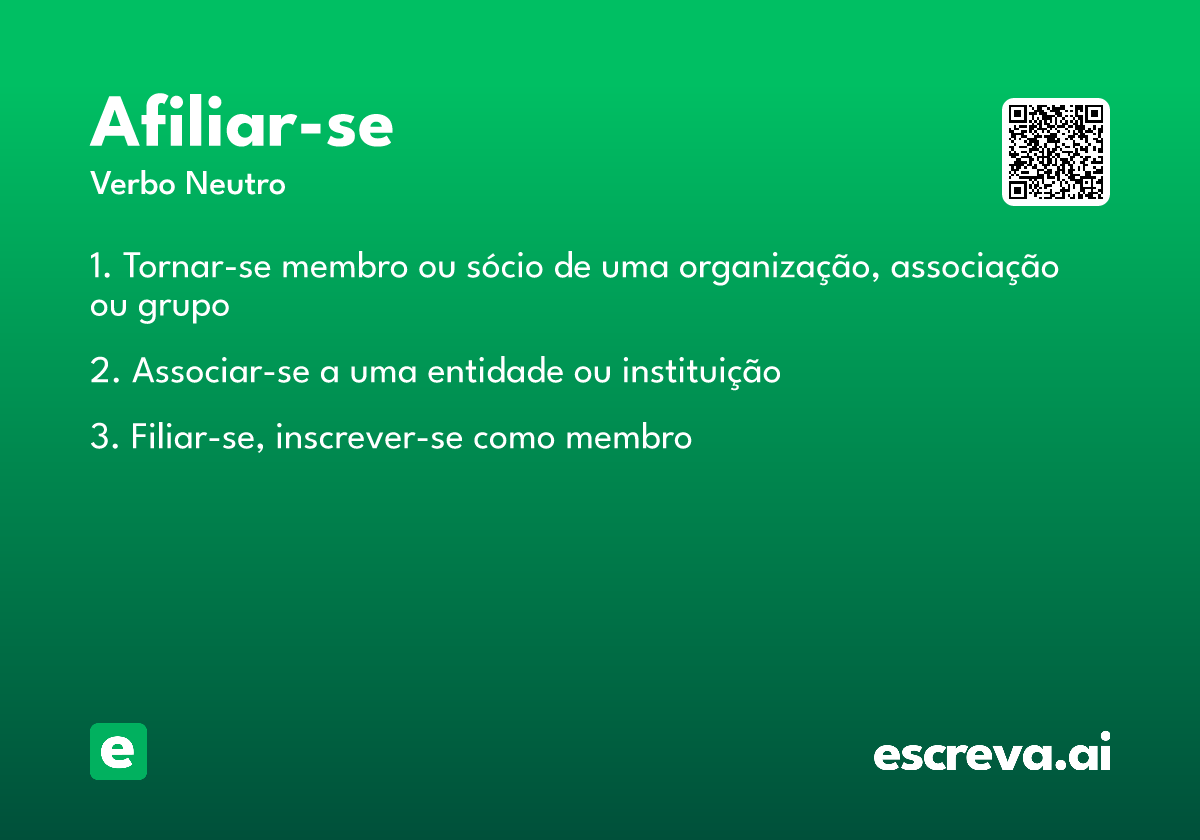 afiliar-se