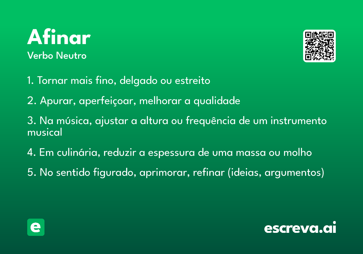 afinar