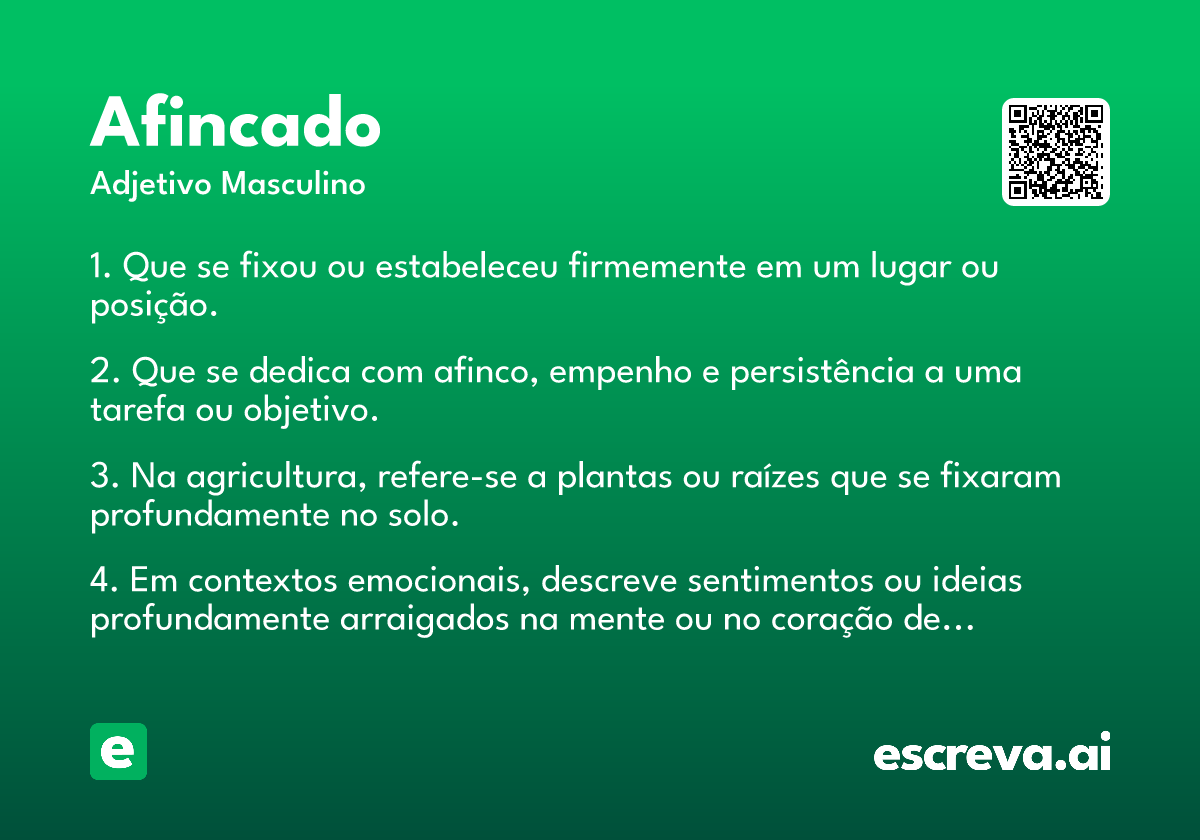 afincado