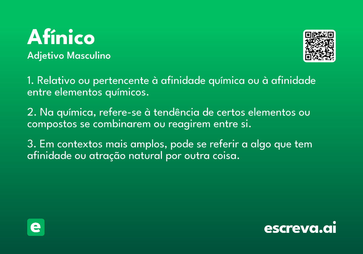 afínico