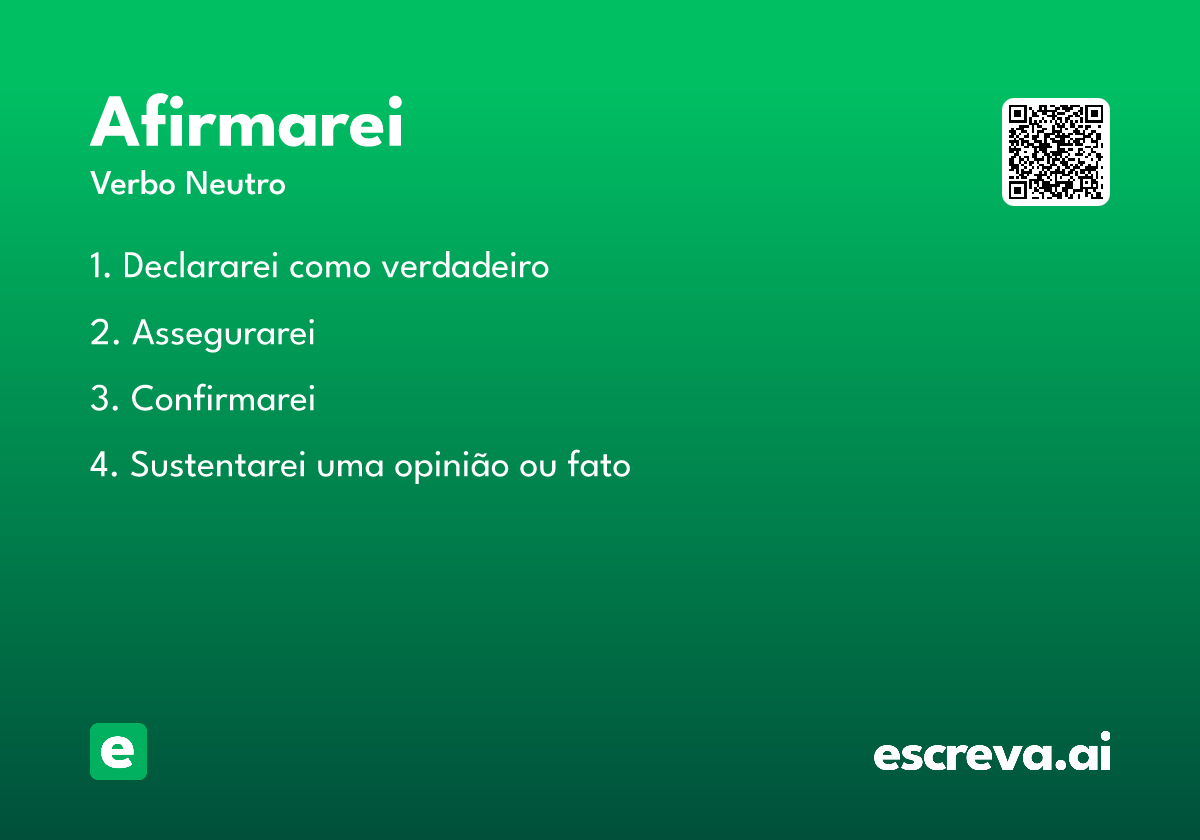 afirmarei