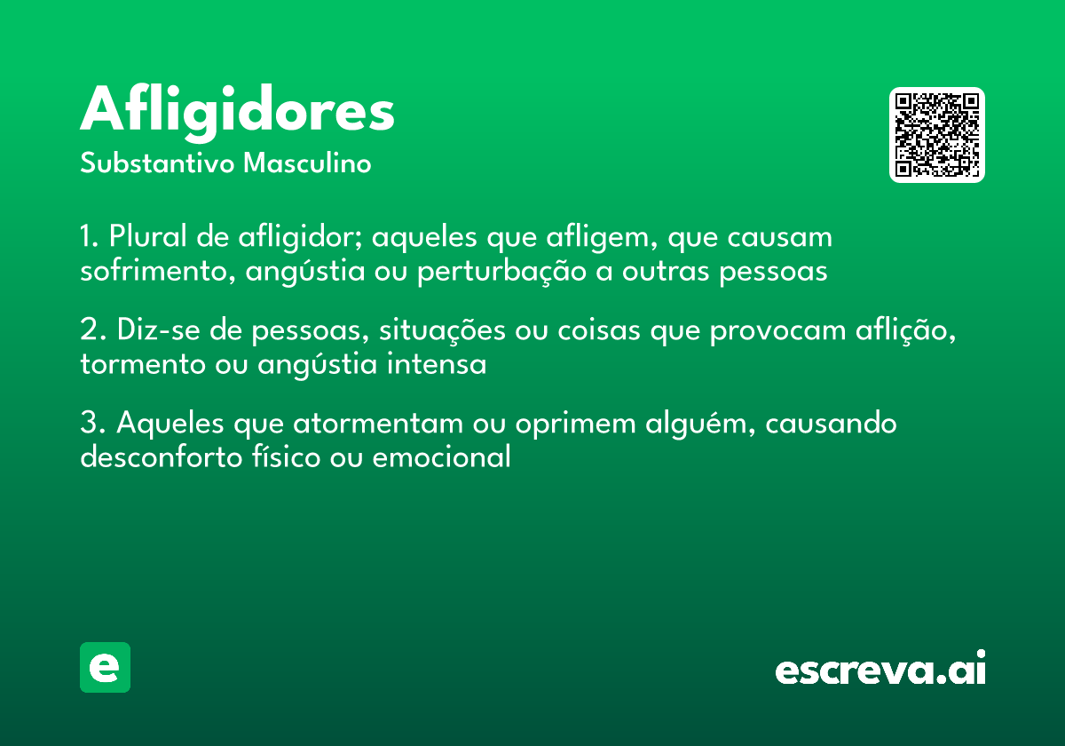 afligidores