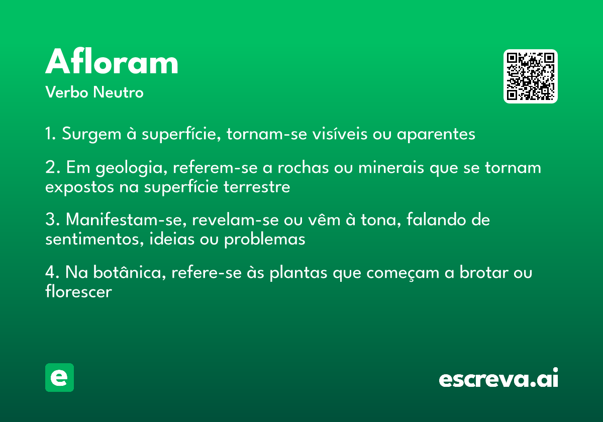 afloram