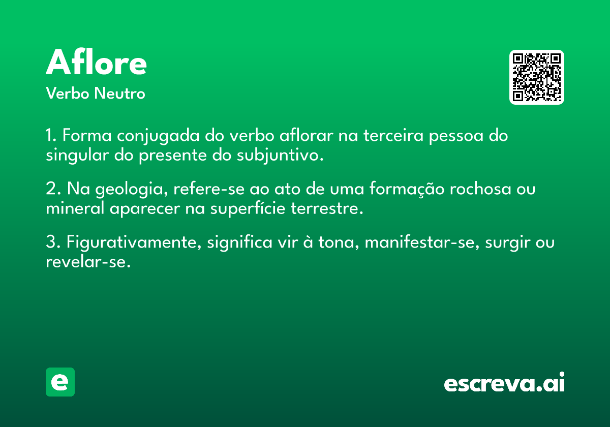 aflore