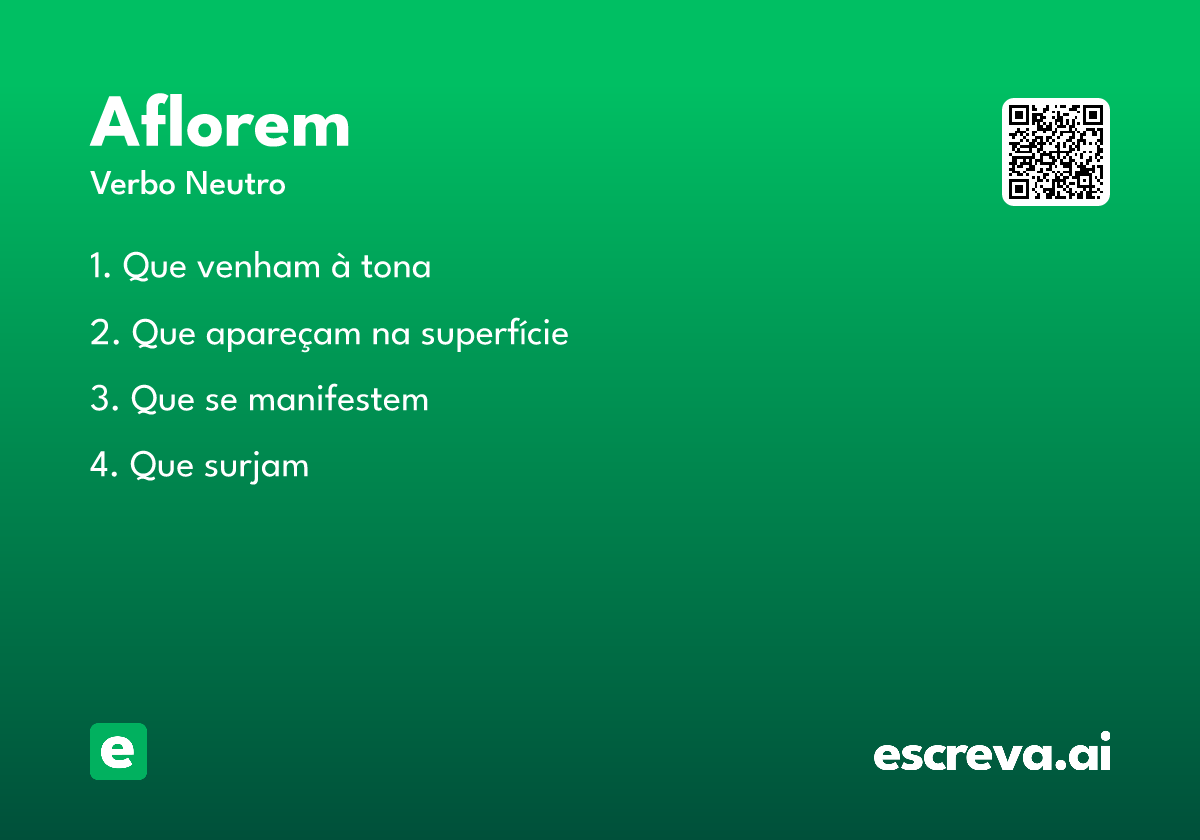 aflorem