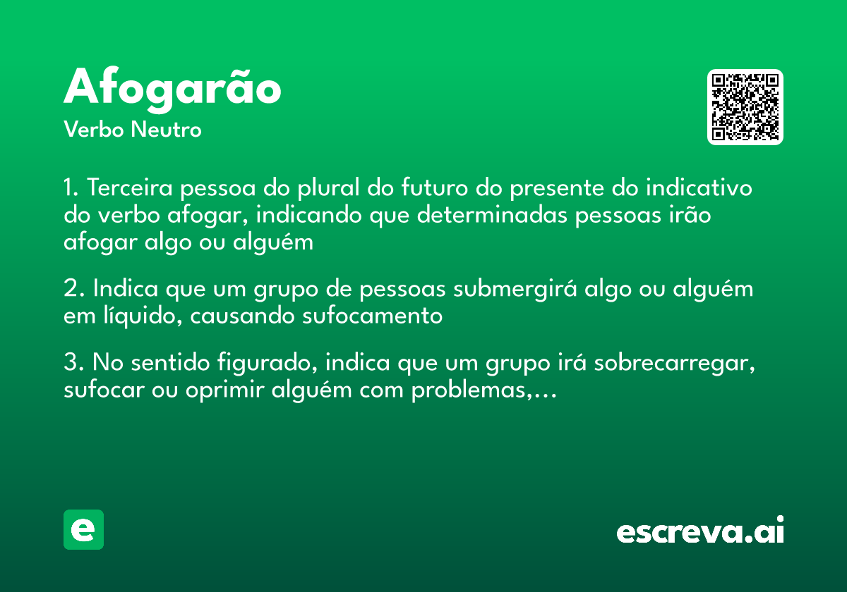 afogarão