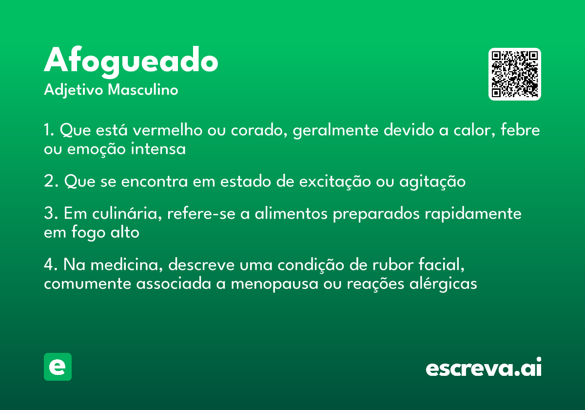 afogueado