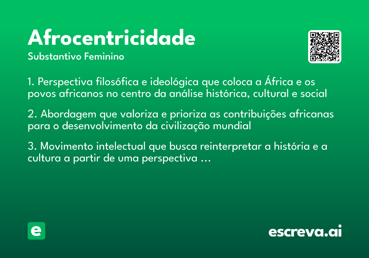 afrocentricidade
