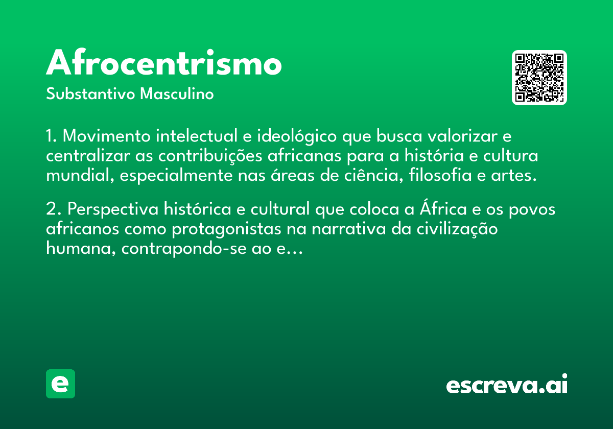 afrocentrismo