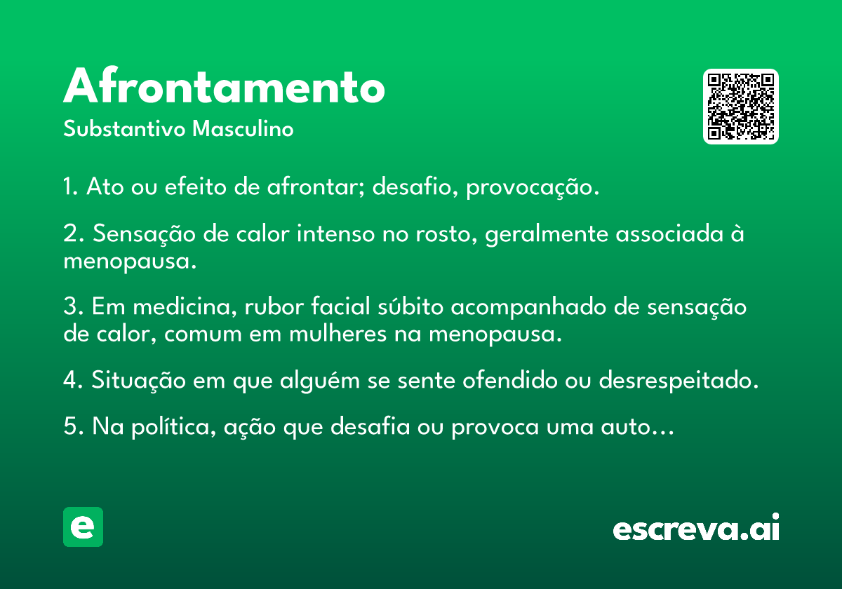 afrontamento