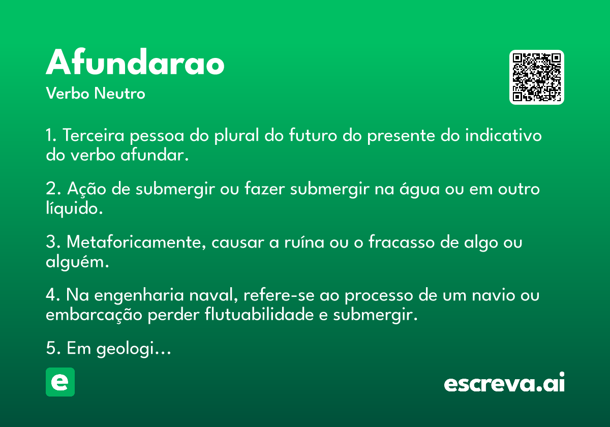 afundarao