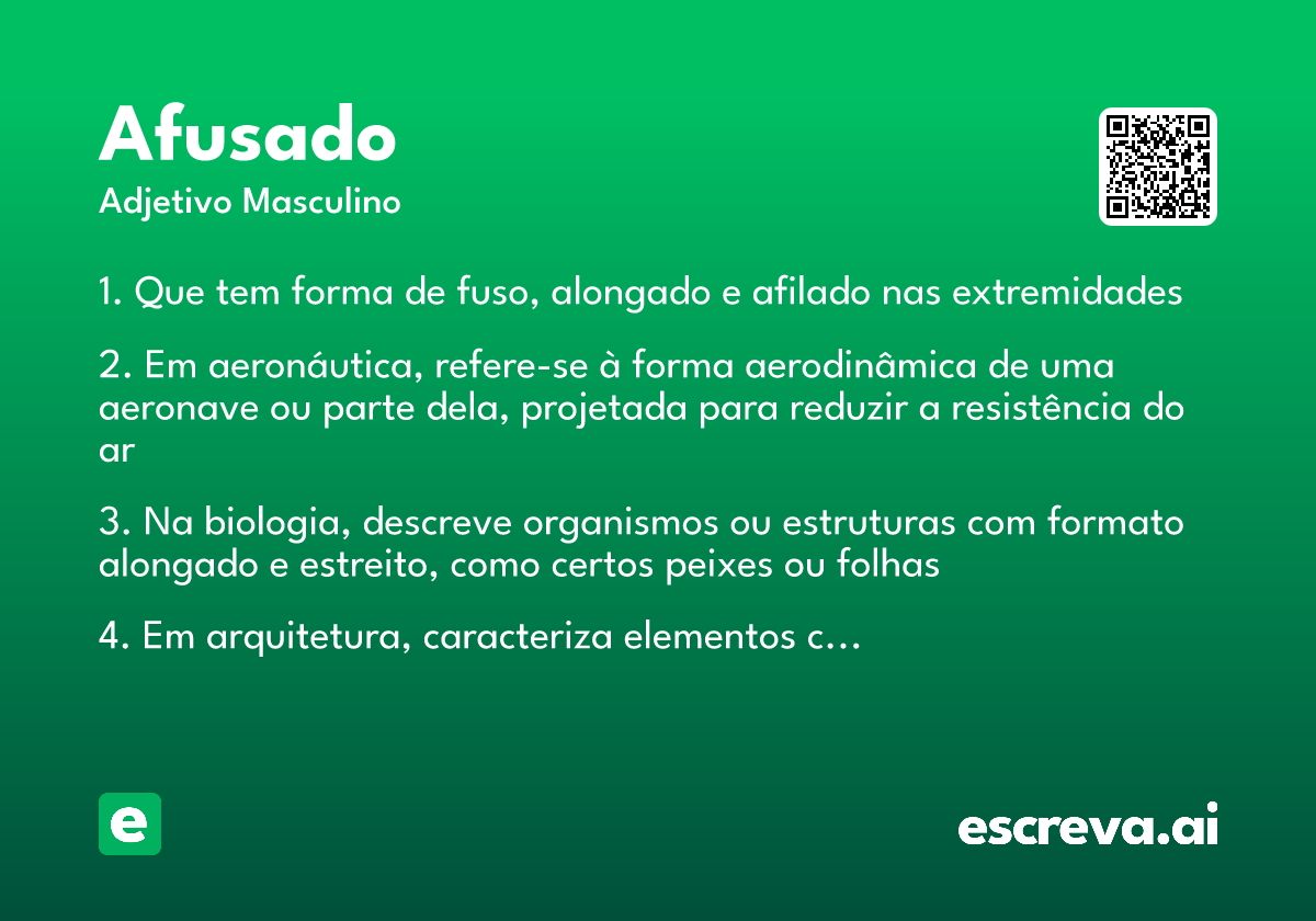 afusado