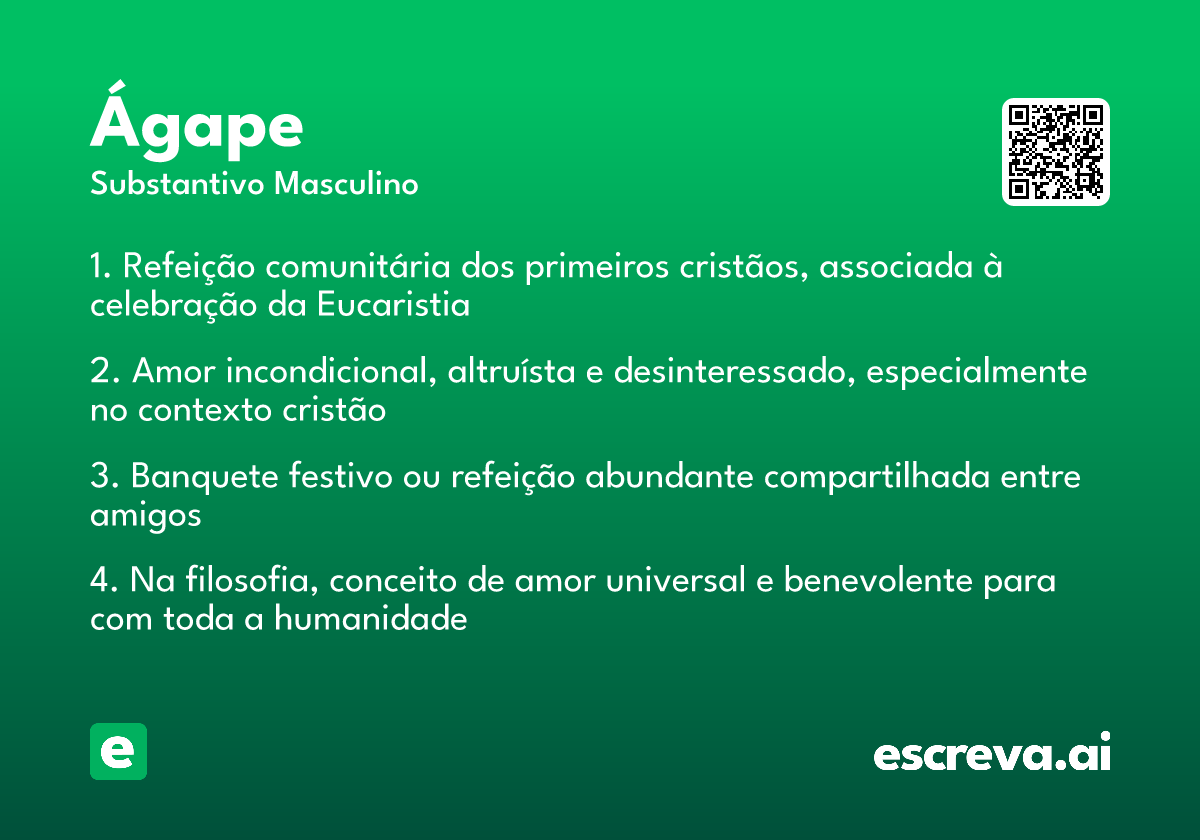 ágape