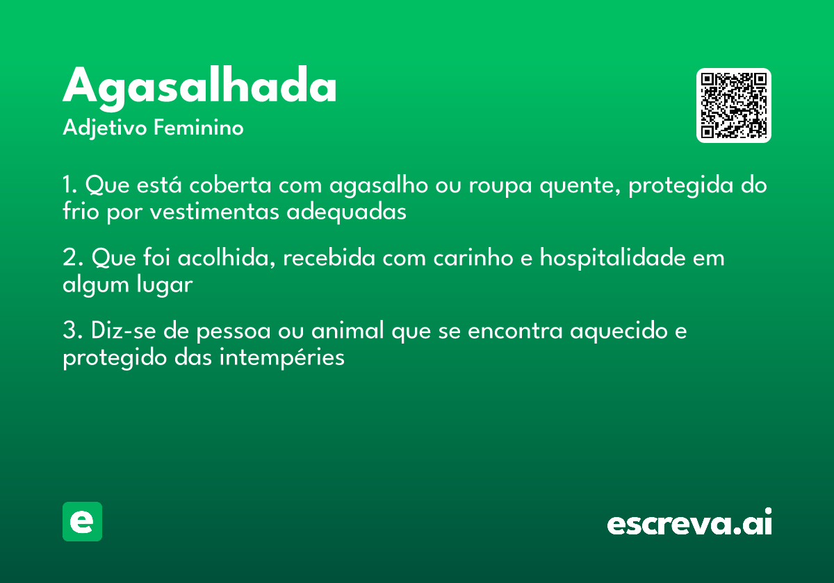 agasalhada