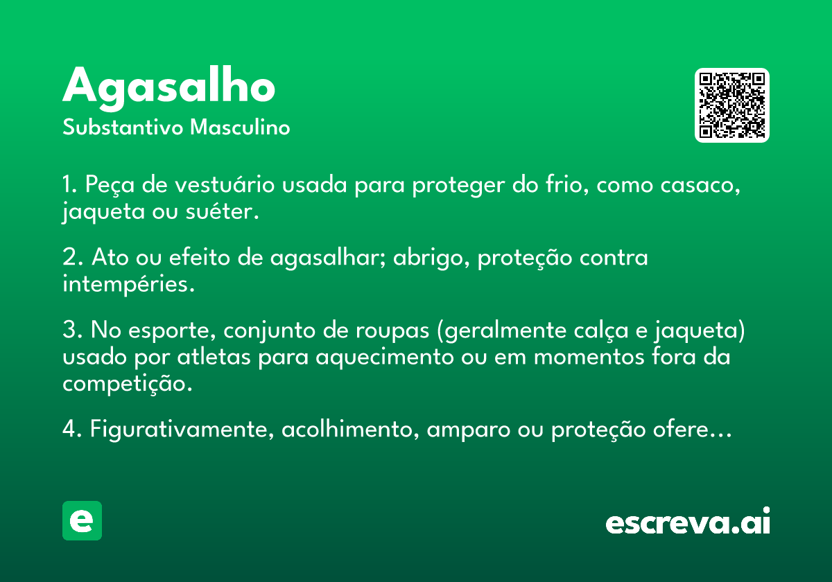 agasalho