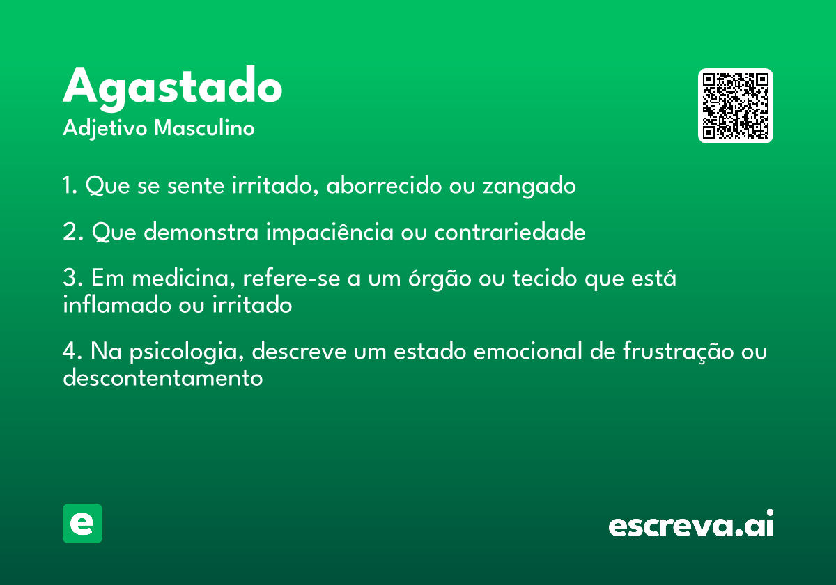 agastado