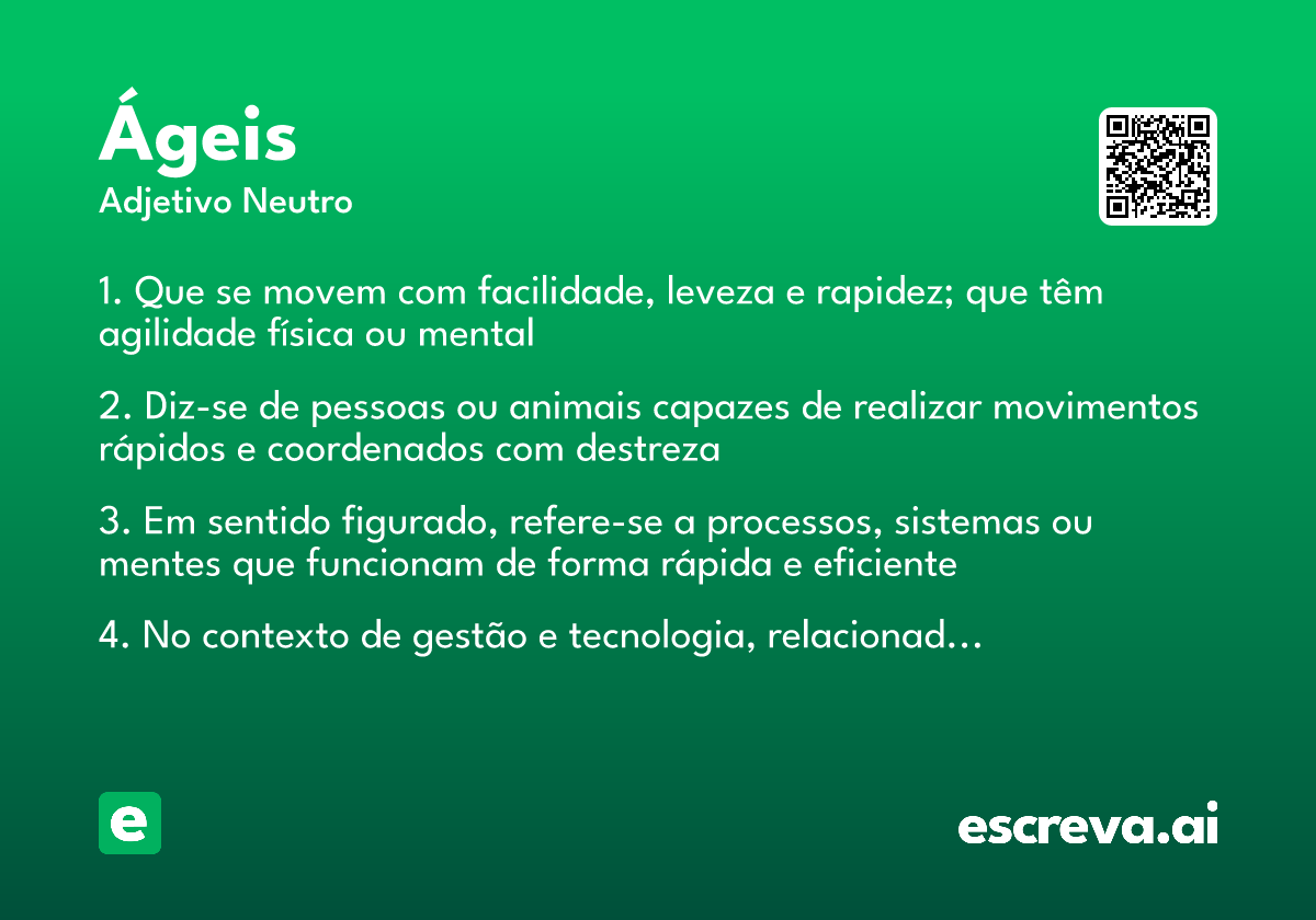 ágeis