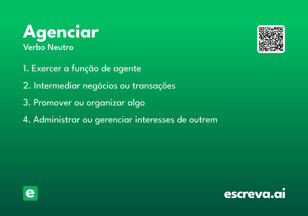 agenciar