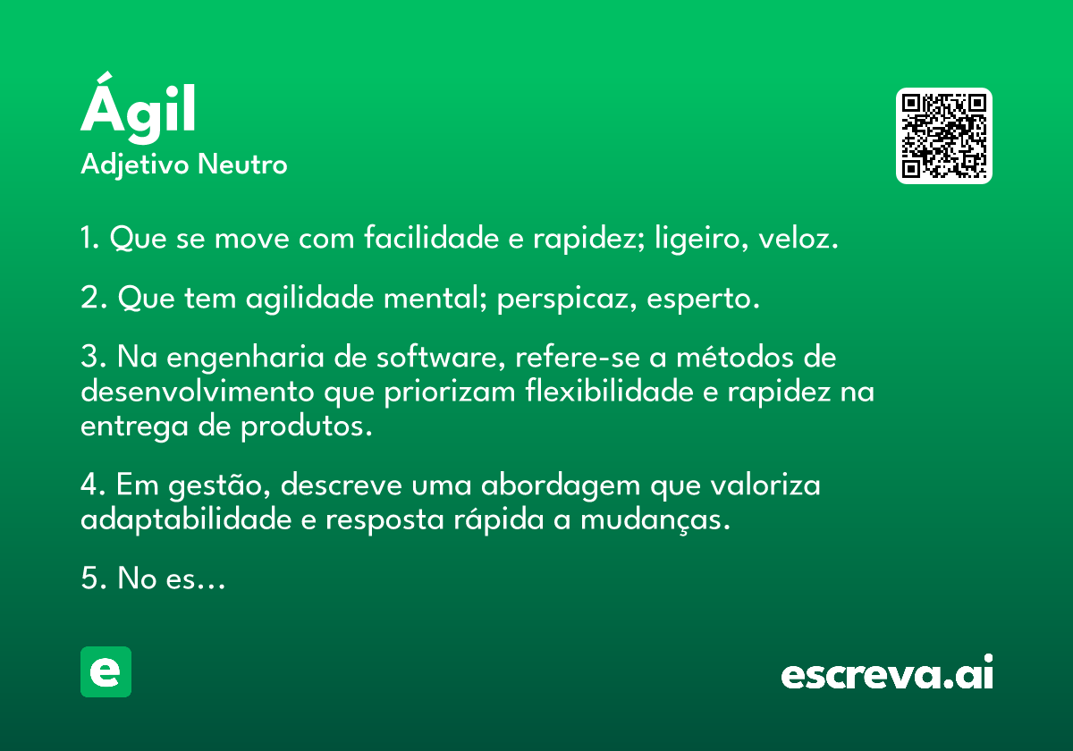 ágil
