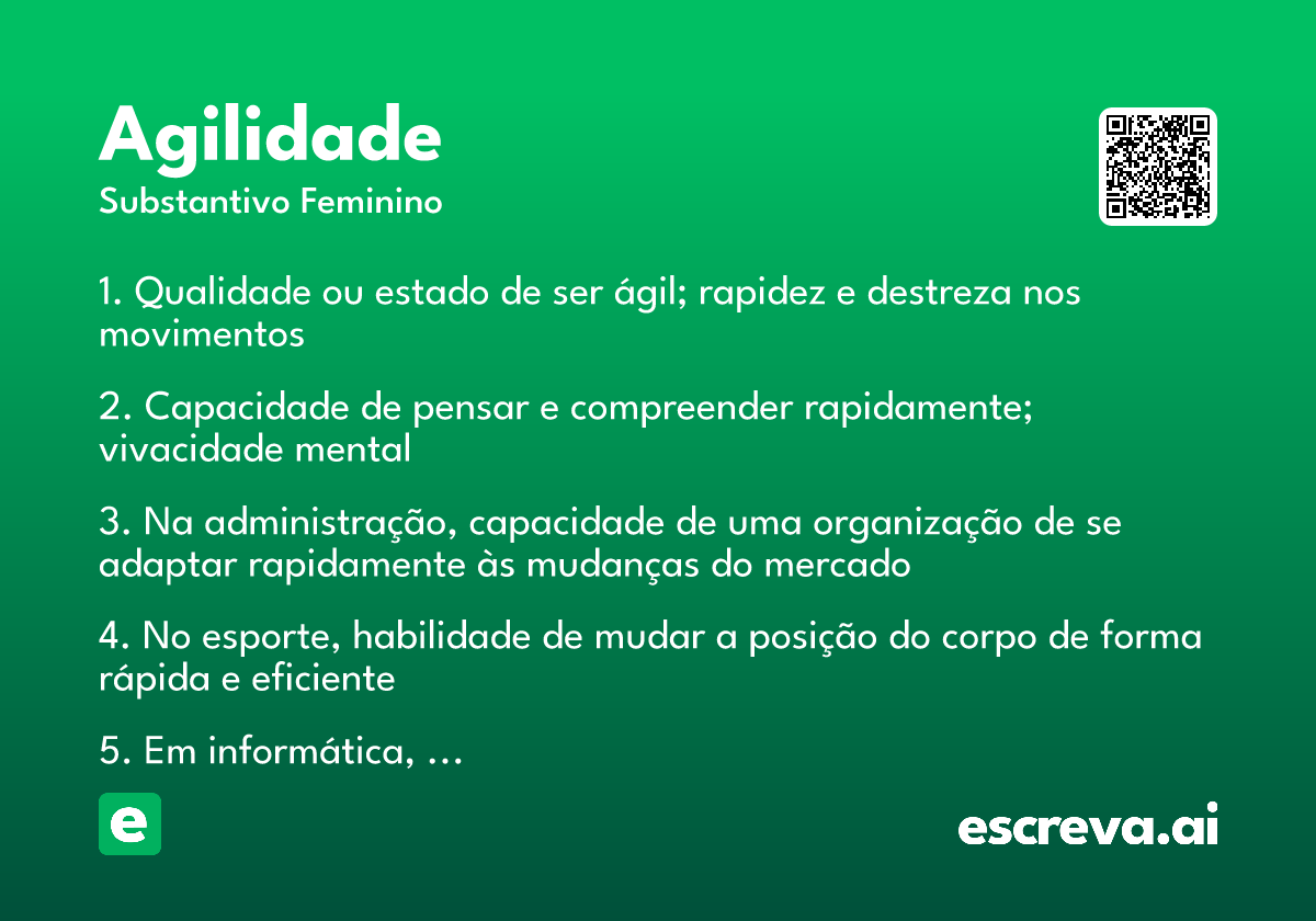 agilidade