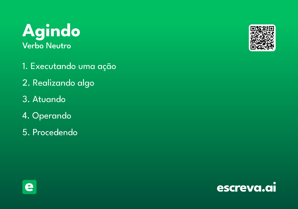 agindo