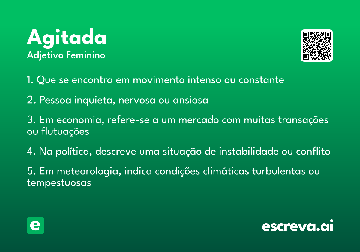 agitada