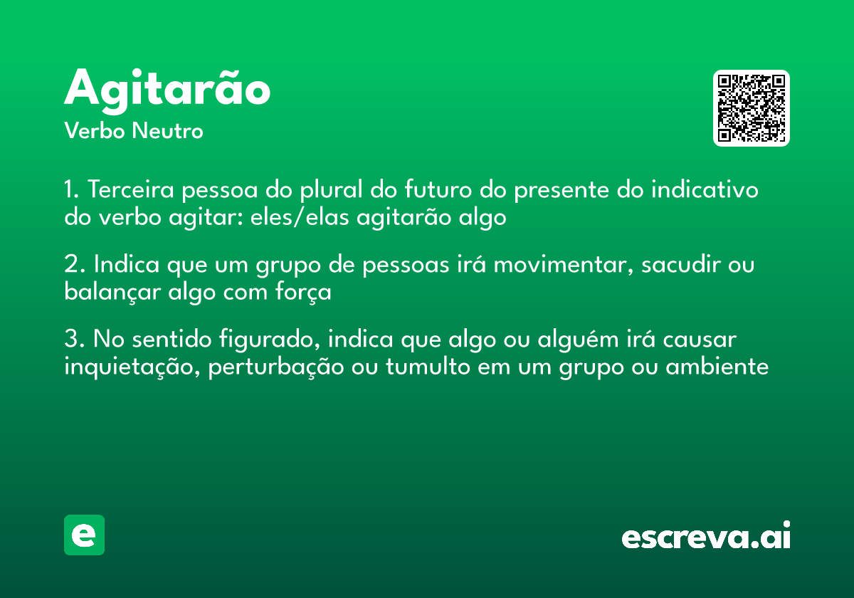 agitarão