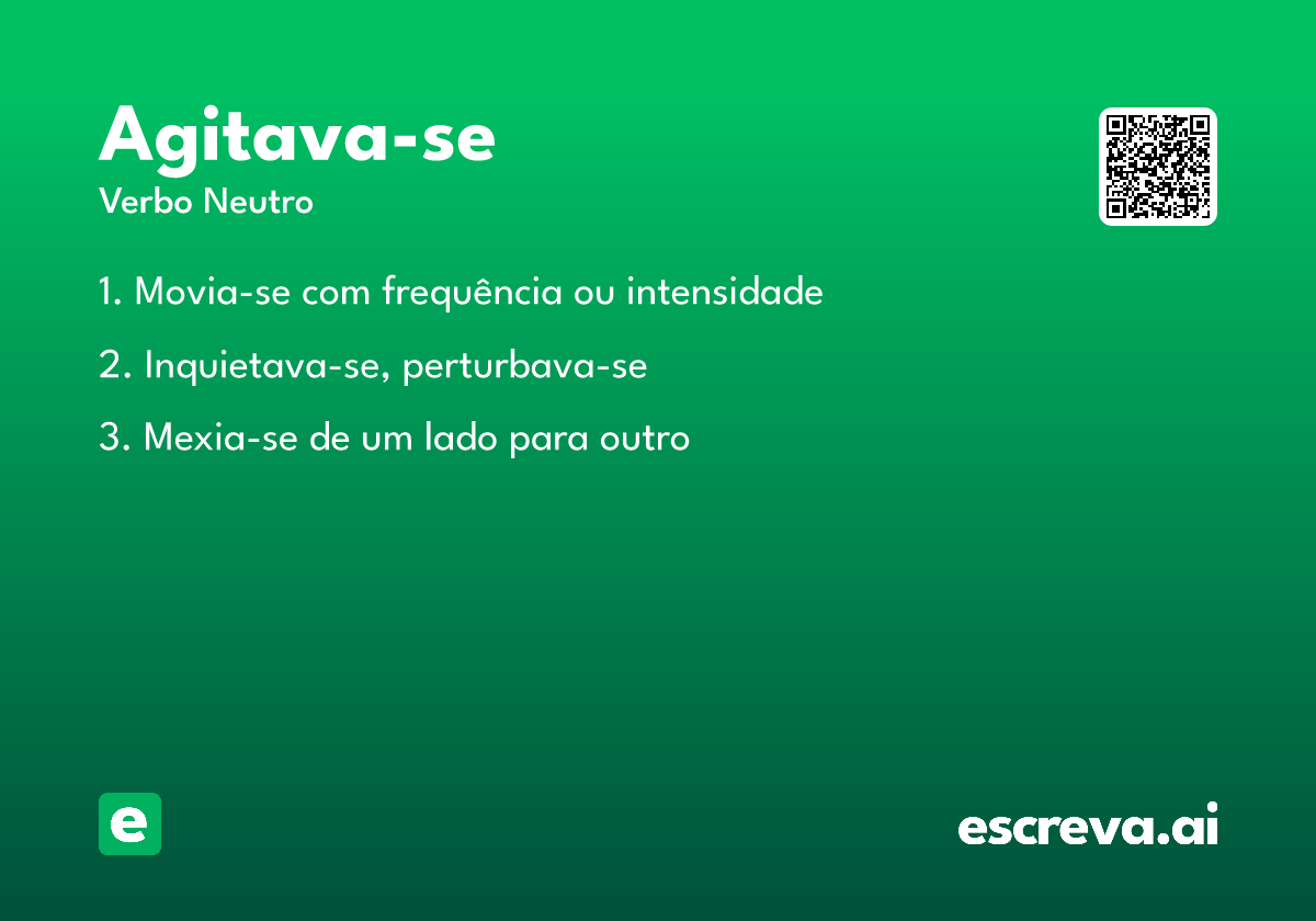 agitava-se