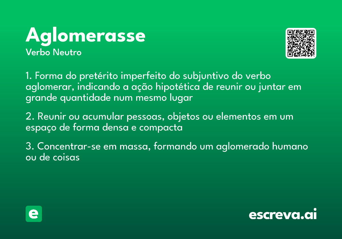 aglomerasse