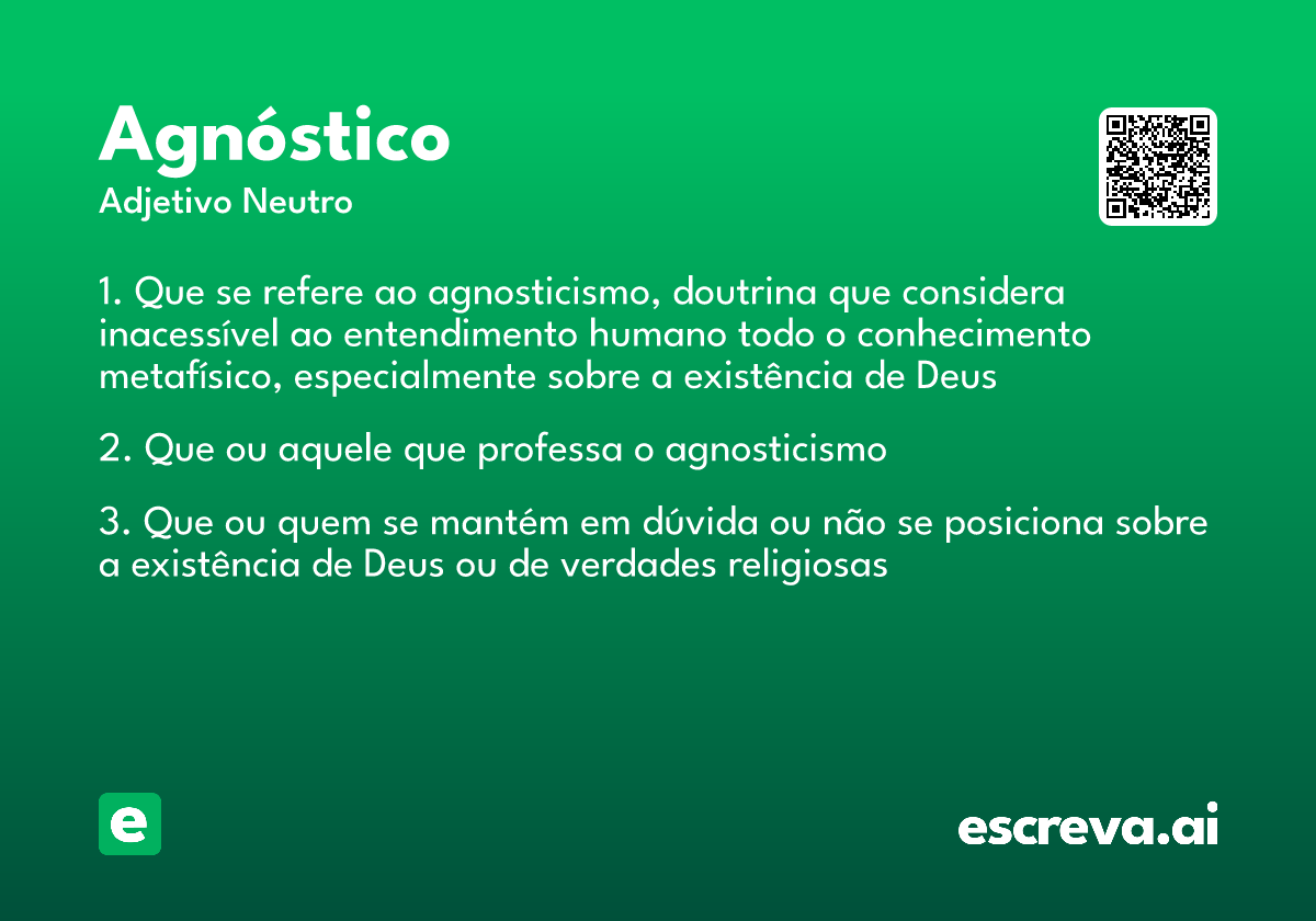 agnóstico